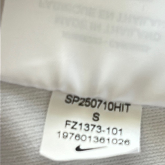 Bundle of 2 Nike White and gray baseball Pants with Black Accents - Picture 12 of 16